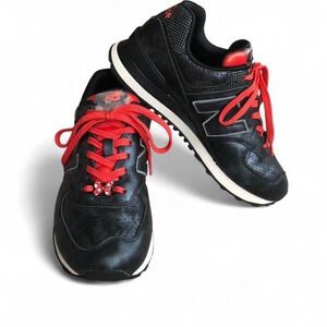 New Balance X Disney X 574 Shoes Minnie Mouse Womens Size 8 B Metallic Sneaker